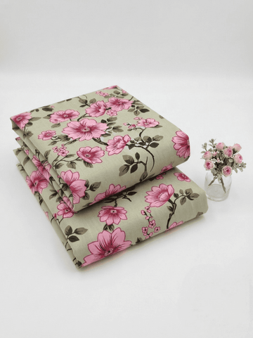Unstitched Printed Linen 2 Piece (Shirt/Trouser) D-2114