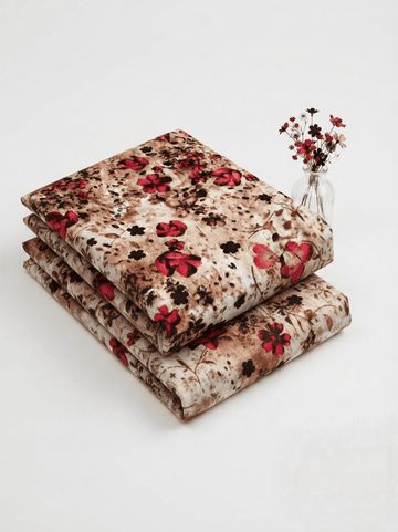 Unstitched Printed Linen 2 Piece (Shirt/Trouser) D-2113