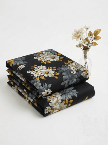 Unstitched Printed Linen 2 Piece (Shirt/Trouser) D-2112