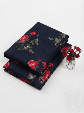 Unstitched Printed Linen 2 Piece (Shirt/Trouser) D-2115