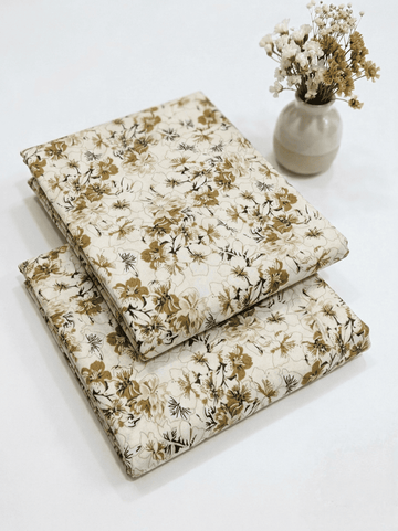 Unstitched FloralPrinted Linen 2 Piece (Shirt/Trouser) D-2120