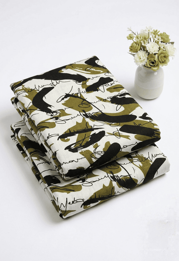 Unstitched Printed Linen 2 Piece (Shirt/Trouser) D-2118