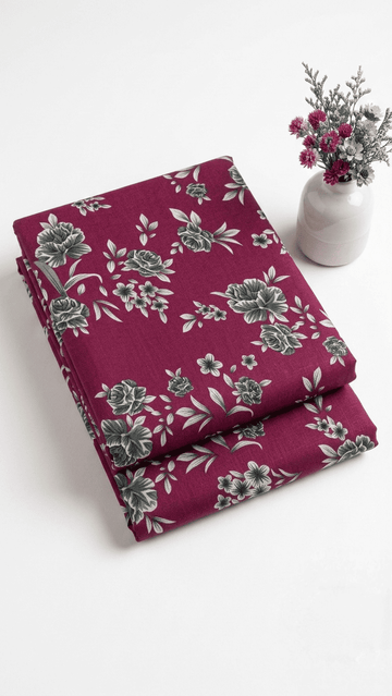 Unstitched Printed Linen 2 Piece (Shirt/Trouser) D-2126