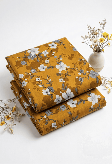 Unstitched Printed Linen 2 Piece (Shirt/Trouser) D-2123