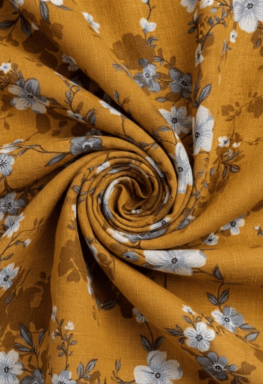 Unstitched Printed Linen 2 Piece (Shirt/Trouser) D-2123