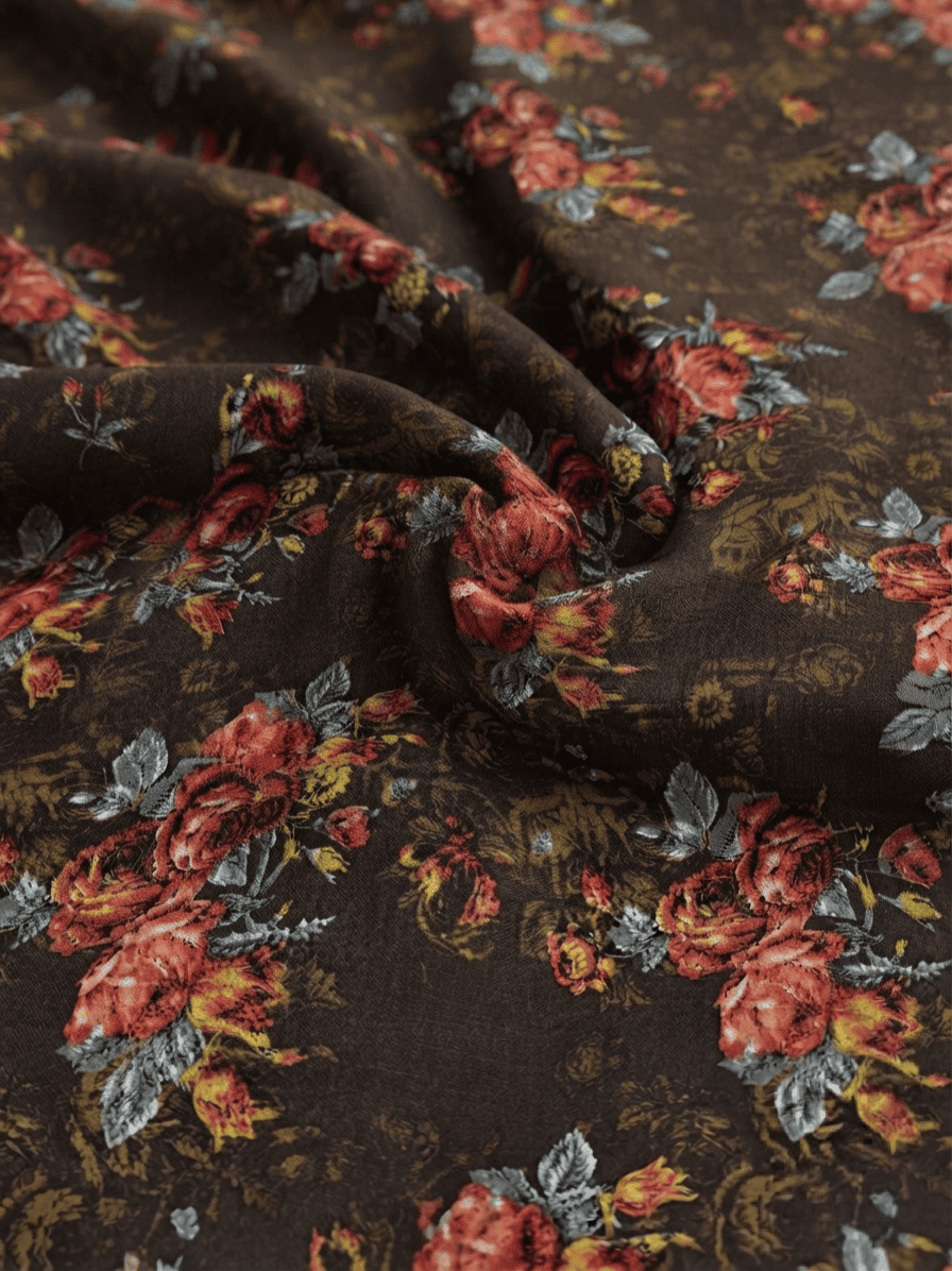 Unstitched Printed Linen 2 Piece (Shirt/Trouser) D-2110
