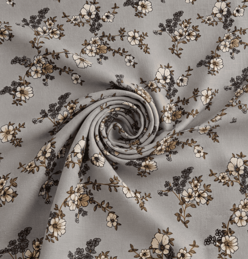 Unstitched Printed Linen 2 Piece (Shirt/Trouser) D-2107